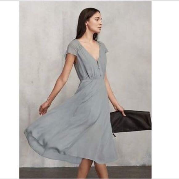 REFORMATION Soriano Cloud Dress, Size 4 - Picture 2 of 4